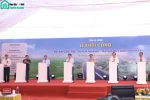 Khởi công tuyến cao tốc 10.000 tỉ nối Tuyên Quang – Hà Giang