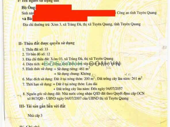 Bán nhà 2 tầng mặt tiền 13,3 m đường Kim Bình, Nông Tiến, Tuyên Quang - ảnh 3