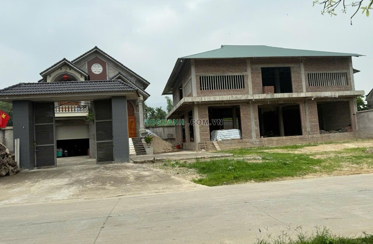 Bán nhà đất 1.254,3 m² tại Đại Phú, Sơn Dương, Tuyên Quang – Mặt tiền 35 m, có 2 nhà 2 tầng