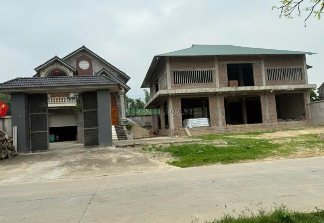 Bán nhà đất 1.254,3 m² tại Đại Phú, Sơn Dương, Tuyên Quang – Mặt tiền 35 m, có 2 nhà 2 tầng