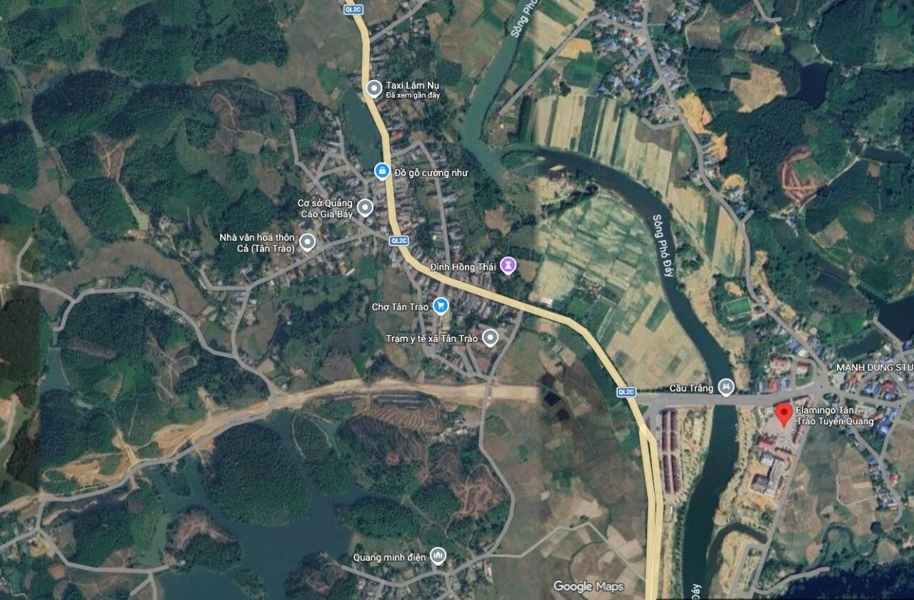 Bán hơn 4.000 m² đất mặt đường tránh Sơn Dương đi Tân Trào – mặt tiền 80 m, giá 8 tỷ