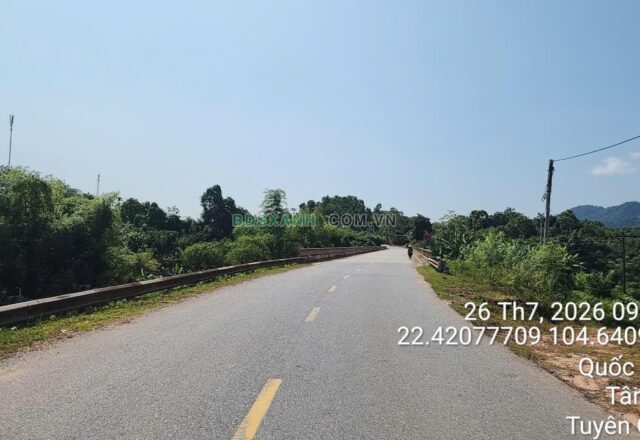 Bán 16.666,3 m² đất mặt Quốc lộ 279 tại Yên Bình, Quang Bình, Hà Giang – Có 400 m² đất ở, view sông